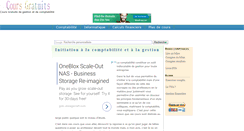 Desktop Screenshot of gestion-comptabilite.coursgratuits.net