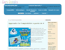 Tablet Screenshot of cours-de-comptabilite.coursgratuits.net